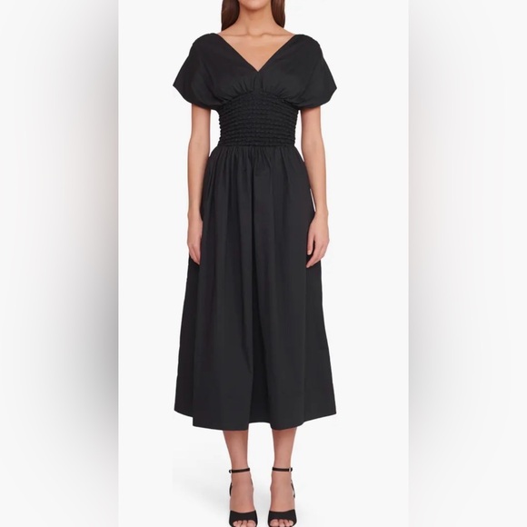 STAUD Dresses & Skirts - Staud Jackson Fit & Flare Dress black size medium quiet luxury
